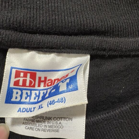 Vintage 90s Java Sun Microsystems Tech Promo T Shirt Size XL Black Made in USA - Picture 3 of 5